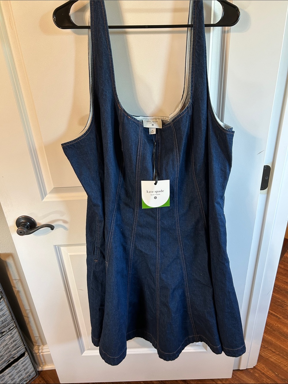 Kate spade x target Denim tank dress with pockets Plus 0093
